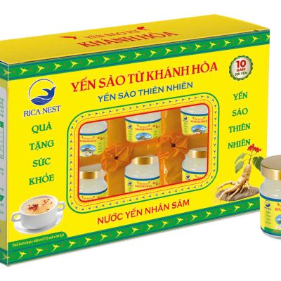 NƯỚC YẾN RICA NEST NHÂN SÂM